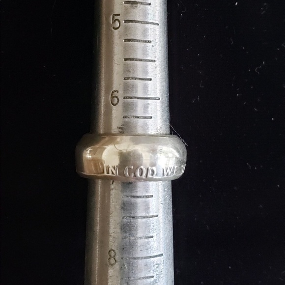 Handcrafted Coin Ring | Ben Franklin Half Dollar - Picture 2 of 7